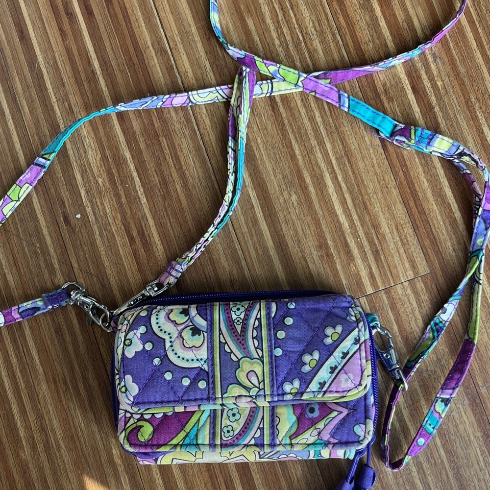 Vera Bradley wristlet/crossbody